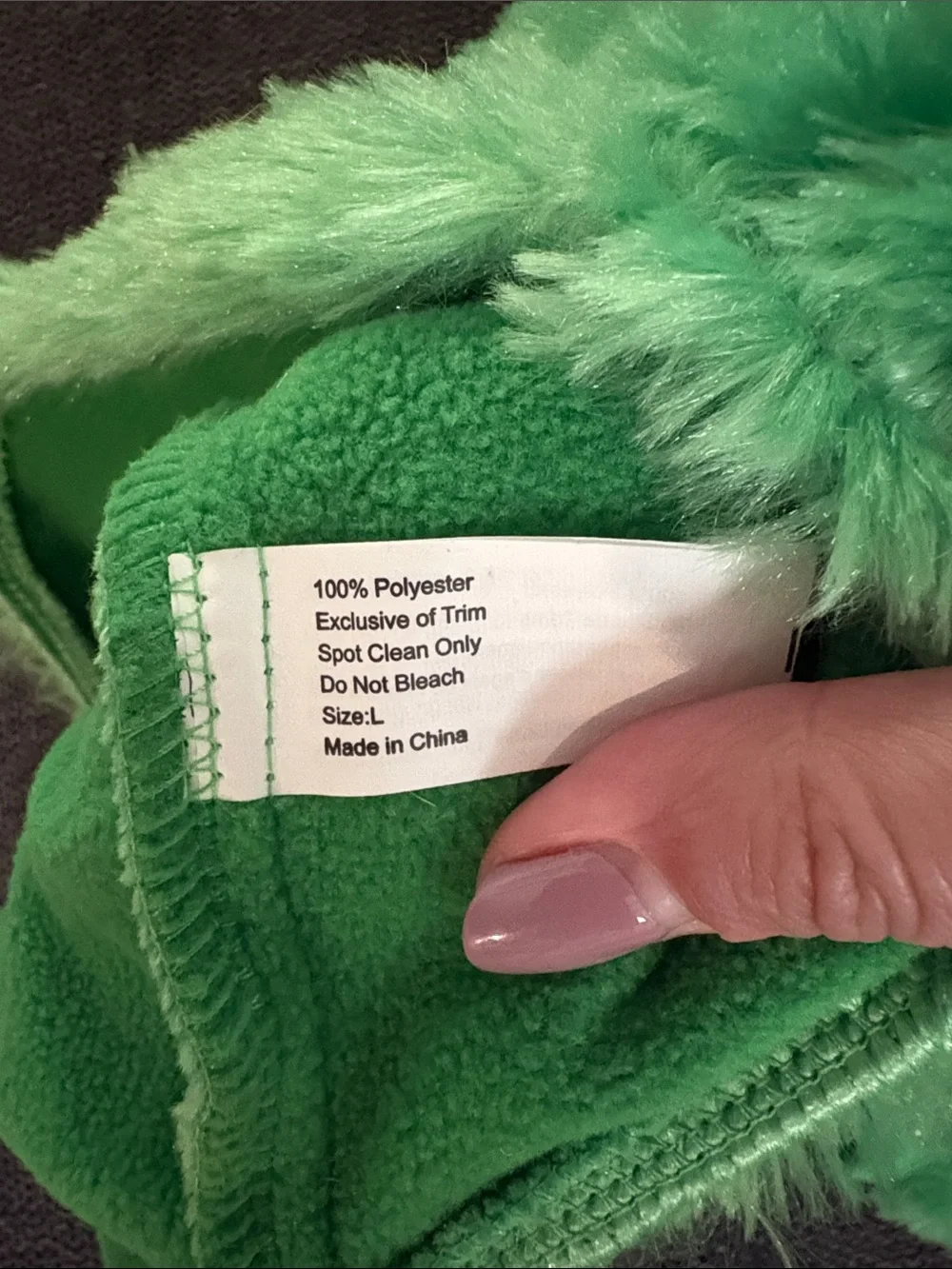 🐸💚 Frog Dog Costume – Size Large – Soft & Adorable! 💚🐸